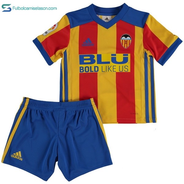 Camiseta Valencia Niños 2ª 2017/18